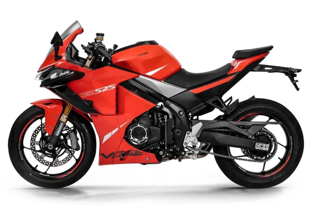 Voge RR525 Chien binh moi thach thuc Honda CBR500R va Aprilia RS457 - 6