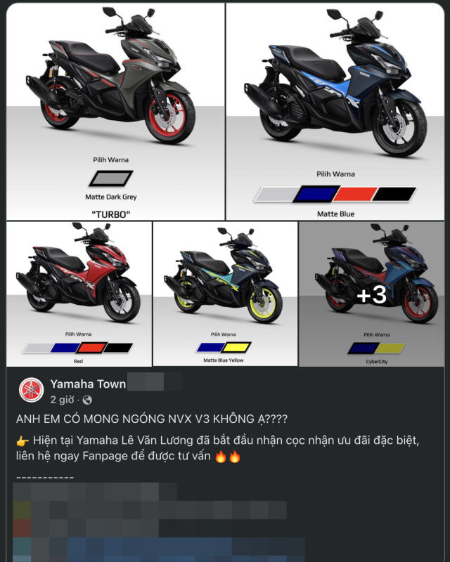 Yamaha NVX 155 the he thu 3 se ra mat o nuoc ta trong thang 6 nay voi gia ban tu 55 80 trieu dong - 3