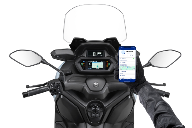 Yamaha XMAX 300 2025 ra mat o nuoc ta voi 5 mau moi gia ban chinh hang tu 140 trieu Dong - 8