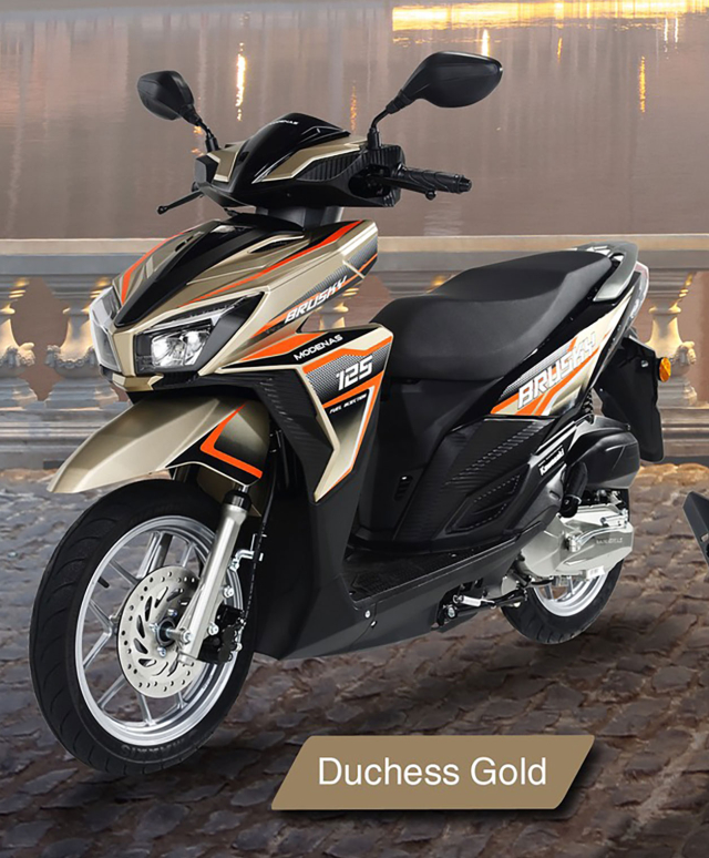 Brusky 125 mau xe ga hoan toan moi cua Kawasaki vua ra mat voi gia ban khoang 315 trieu Dong - 6
