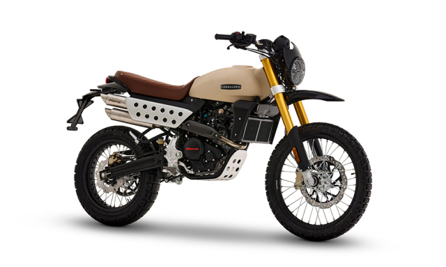 Caballero Rally 125 chiec xe Scrambler pho thong phu hop voi moi nguoi - 3