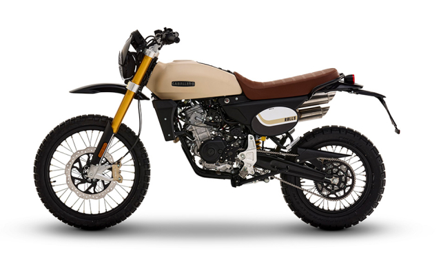 Caballero Rally 125 chiec xe Scrambler pho thong phu hop voi moi nguoi - 8
