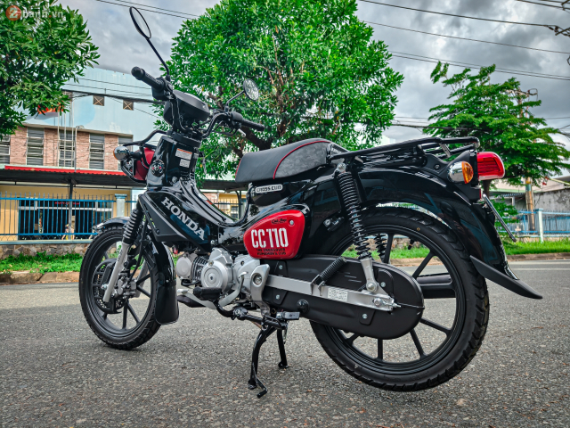 Can canh Honda Cross Cub CC110 Komamon vua do bo thi truong Viet voi phong cach ngo nghinh