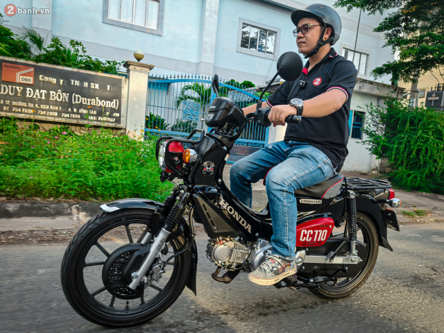 Can canh Honda Cross Cub CC110 Komamon vua do bo thi truong Viet voi phong cach ngo nghinh - 3