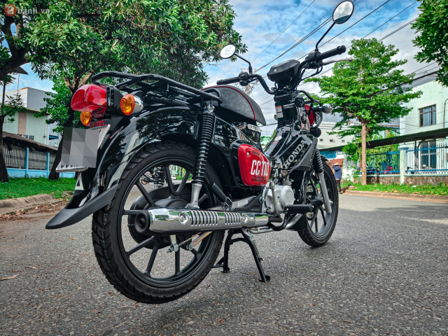 Can canh Honda Cross Cub CC110 Komamon vua do bo thi truong Viet voi phong cach ngo nghinh - 8
