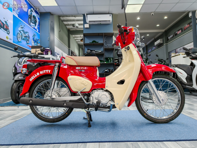 Can canh Honda Super Cub 50 Hello Kitty bat ngo xuat hien tai Viet Nam - 5
