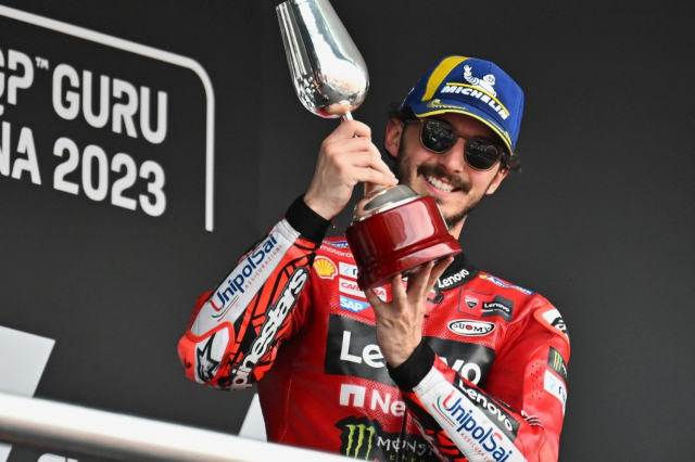 Fabio Di Giannantonio ca khia Bagnaia ngay sau Race Mugello - 3