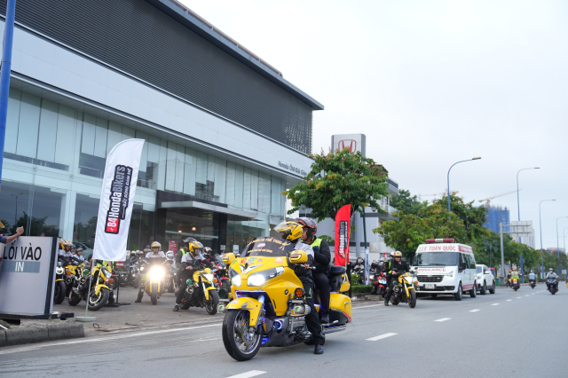 Hanh trinh 84 Honda Biker tiep tuc lan banh tu TPHCM den Ta Dung voi su tham gia cua gan 200 biker - 3