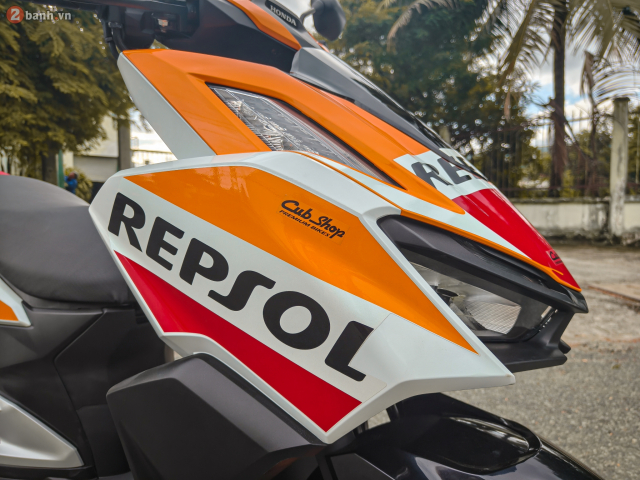 Hinh anh thuc te cua Honda Vario 160 Repsol Edition vua cap ben Viet Nam voi giao dien cuc dep - 24