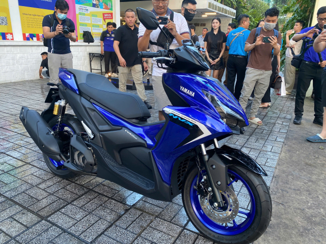 Hinh anh thuc te cua Yamaha NVX 155 V3 2025 lan dau tien xuat hien tai Viet Nam - 5