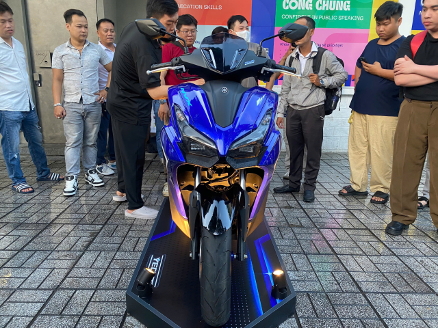 Hinh anh thuc te cua Yamaha NVX 155 V3 2025 lan dau tien xuat hien tai Viet Nam - 6