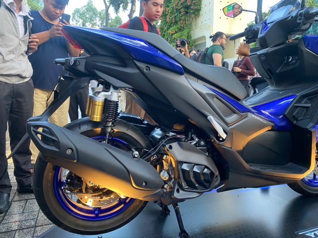Hinh anh thuc te cua Yamaha NVX 155 V3 2025 lan dau tien xuat hien tai Viet Nam - 12