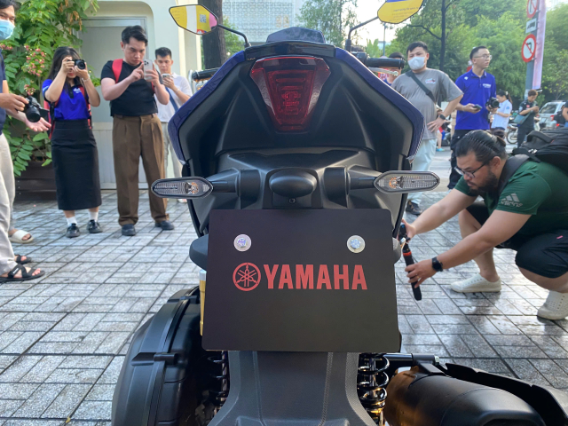 Hinh anh thuc te cua Yamaha NVX 155 V3 2025 lan dau tien xuat hien tai Viet Nam - 14