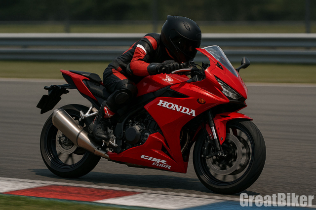 Honda sap tung CBR500R FOUR 4 xylanh doi thu cung cua cua Kawasaki Ninja ZX4R - 6