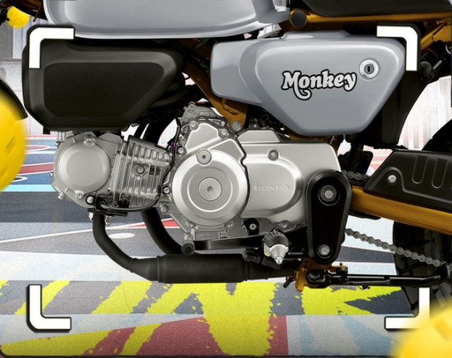 Honda Monkey Moonlit Silver 2025 vua ra mat voi gia quy doi khoang 70 trieu Dong - 7
