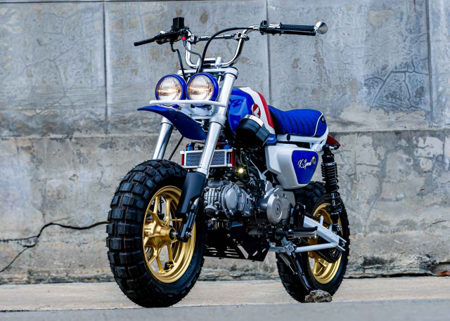 Monkey Baja 125 do Khi tinh than Baja hoi tu trong hinh hai ti hon - 3