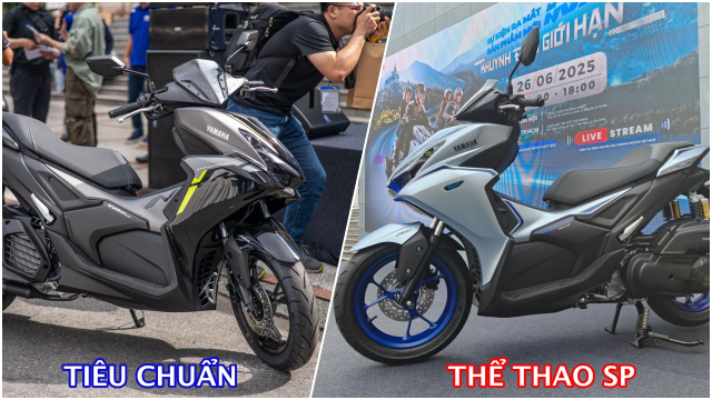 So sanh diem khac nhau giua 2 phien ban Yamaha NVX 155 All New Ban chon thuc dung hay tien phong