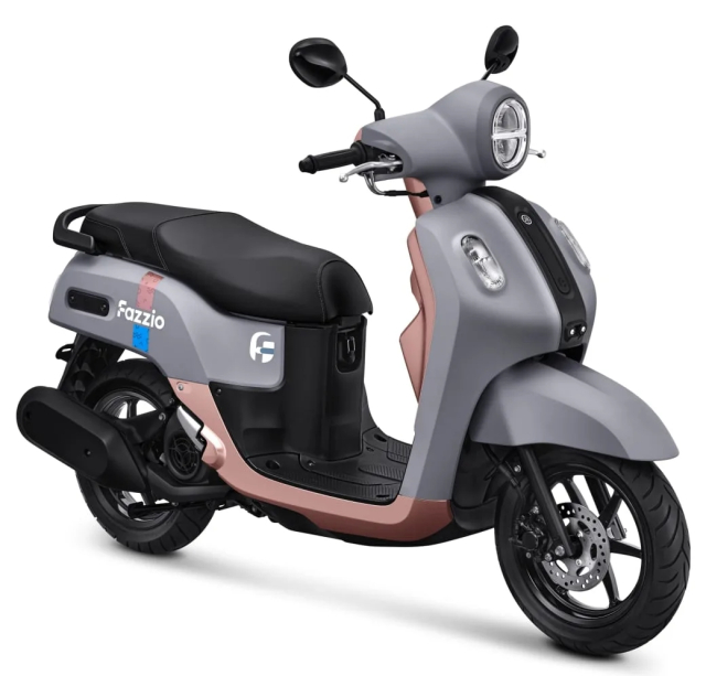 Yamaha Fazzio Hybrid ra mat 2 mau sac moi voi khai niem Two Tone hut hon gen Z - 3