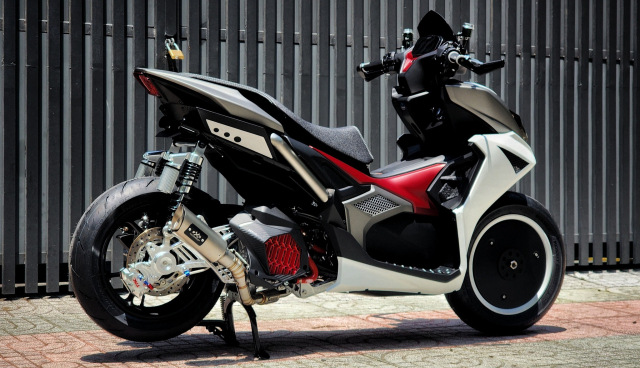 Yamaha Viet Nam khoe NVX 155 All New do het bai Khi hang vao cuoc choi dan do chi viec tram tro - 9