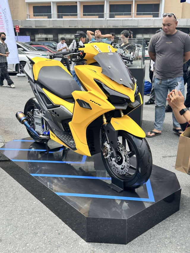 Yamaha NVX 155 All New do phong cach Sport Touring qua dep khien dan choi khong the lam ngo
