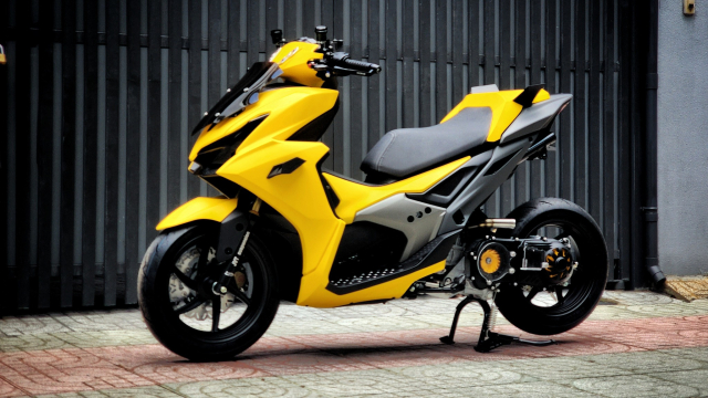 Yamaha NVX 155 All New do phong cach Sport Touring qua dep khien dan choi khong the lam ngo - 15