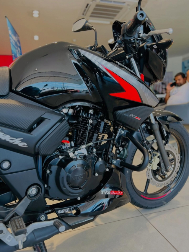 Apache RTR 160 2025 Xe con tay co ABS 2 kenh ket noi dien thoai 3 che do lai gia chi 35 trieu VND - 5