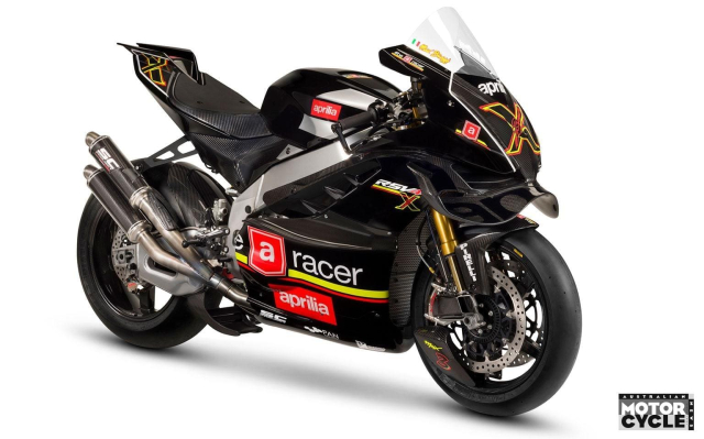 Aprilia XGP Sieu pham mo to sao y ban chinh tu duong dua MotoGP sap ra mat - 3