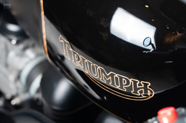 Bonneville do Cafe Racer Khi linh hon co dien gap chat choi duong pho - 8