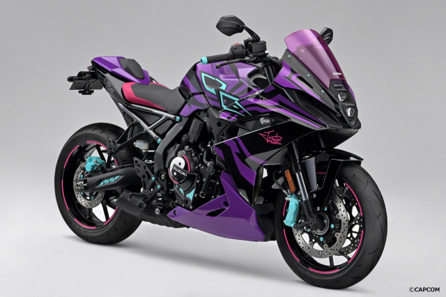 GSX8R Tuned by JURI ra mat khi Suzuki bat tay voi tua game Street Fighter 6 - 3