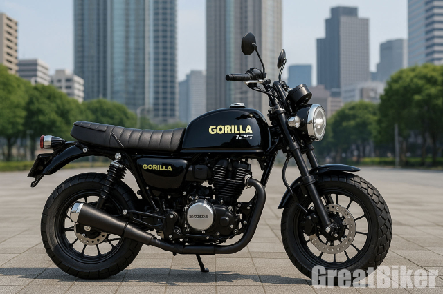 Honda Gorilla 125 Mau minibike hoan toan moi voi phong cach co dien thap nien 80 - 3