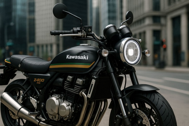 Kawasaki Z400RS Con song 4 xylanh hoai co sap tro lai - 3