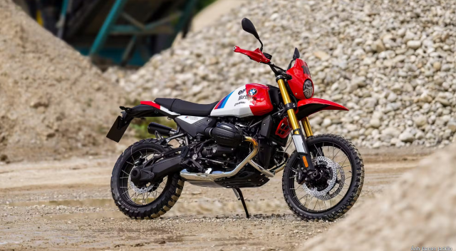 Martin Edition Dakar Khi tinh than Paris Dakar song lai trong hinh hai BMW R12 GS - 3