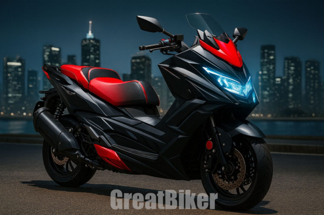 Suzuki Burgman 350 ruc rich ra mat Thach thuc Honda Forza 350 va Yamaha XMax 300 - 3