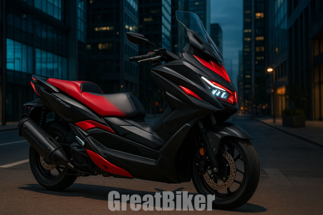 Suzuki Burgman 350 ruc rich ra mat Thach thuc Honda Forza 350 va Yamaha XMax 300 - 7