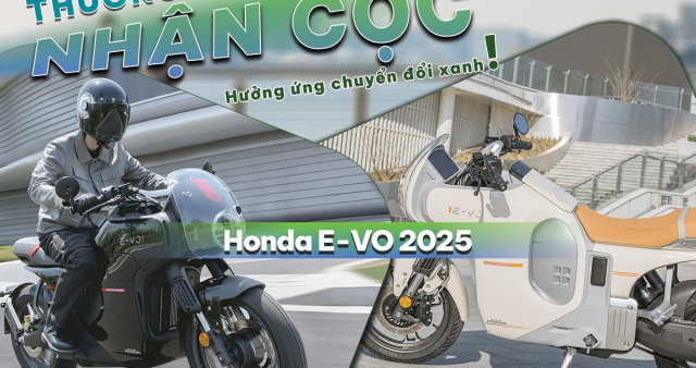 That bat ngo Mau mo to dien Honda EVO bat dau duoc nhan coc va se co mat tai Viet Nam vao thang 9 - 3