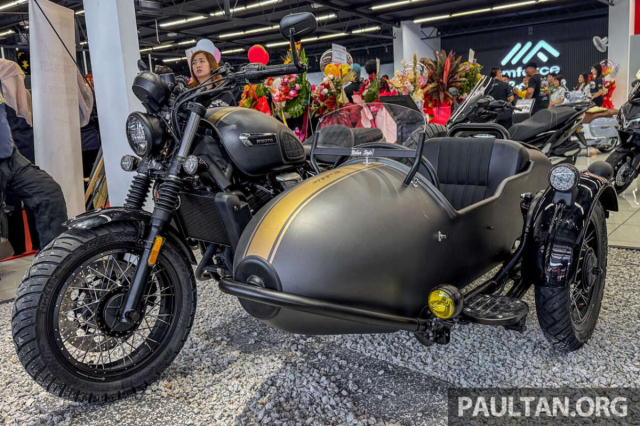 Trai nghiem moi la cung WMoto Bobbie VII Sidecar 2025 Nguoi ban dong hanh 3 banh doc dao - 3