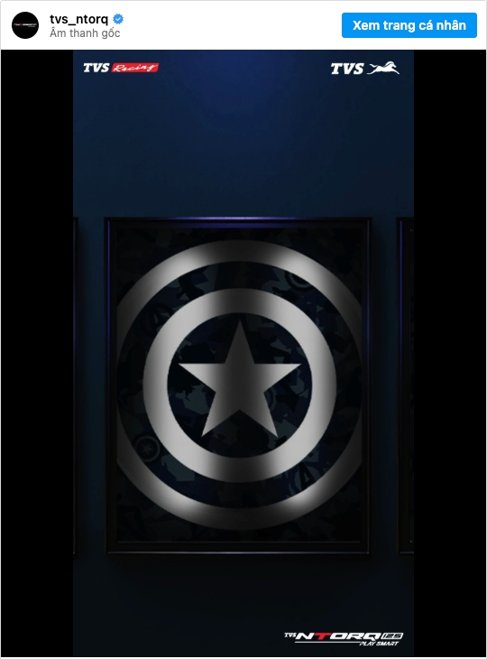 TVS NTorq 125 chuan bi ra mat phien ban Captain America 2025 sieu ngau - 3