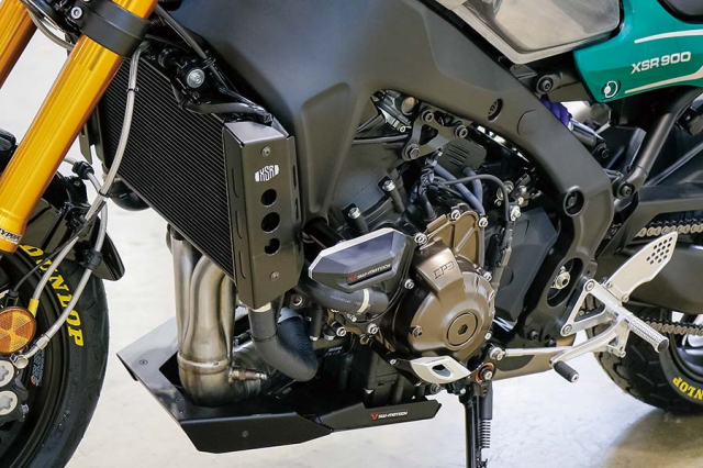 XSR900 ban do touring cafe racer tu Active Toi gian chat choi va san sang lan banh - 11