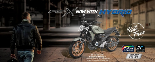 Yamaha FZX Hybrid 2025 trinh lang voi gia ban gan 40 trieu Dong Co ABS va man hinh TFT - 3