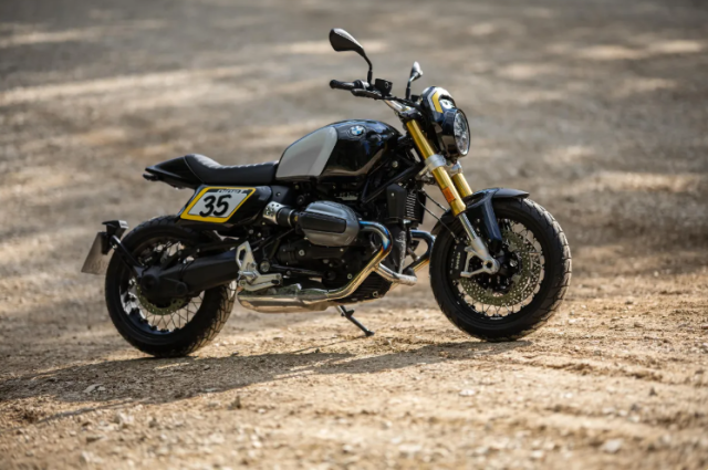 BMW R12 nineT Goi Tracker Khi tinh than flat track buoc xuong pho - 3