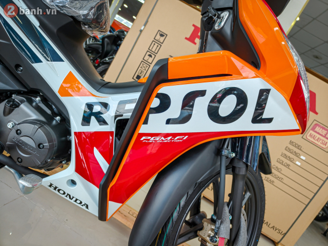 Can canh Honda Dash 125 Repsol cuc hiem vua do bo thi truong Viet Nam