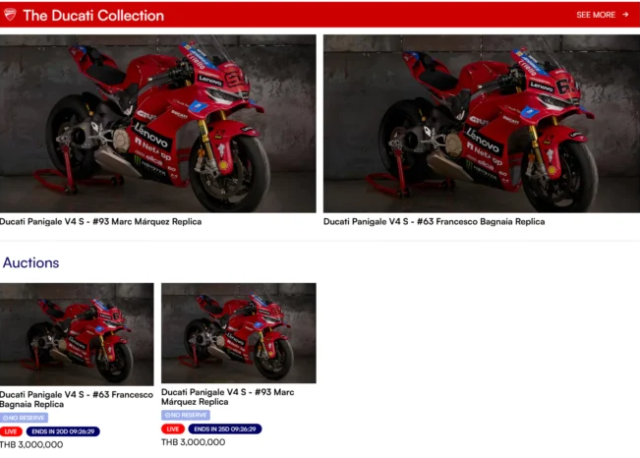 Ducati Panigale V4S phien ban Marc Marquez Pecco Bagnaia Giac mo trong tam tay anh em me MotoGP - 3