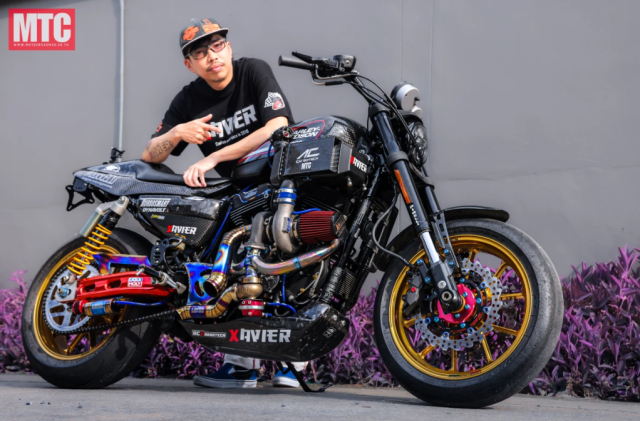 Harley Turbo cua Big Xavier Khi dam me khong dung lai o ban ve - 3