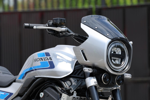Honda CB1000F SE Concept Huyen thoai CB tro lai voi phong cach co dien pha lan hien dai - 3