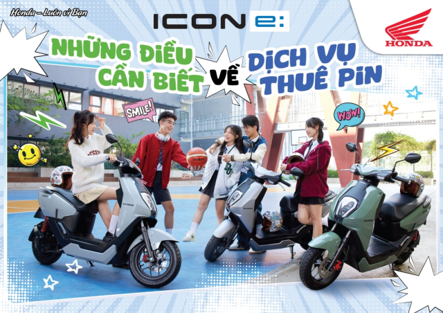 Honda Viet Nam ban pin cho xe gan may dien ICON e voi gia gan 10 trieu Dong - 5