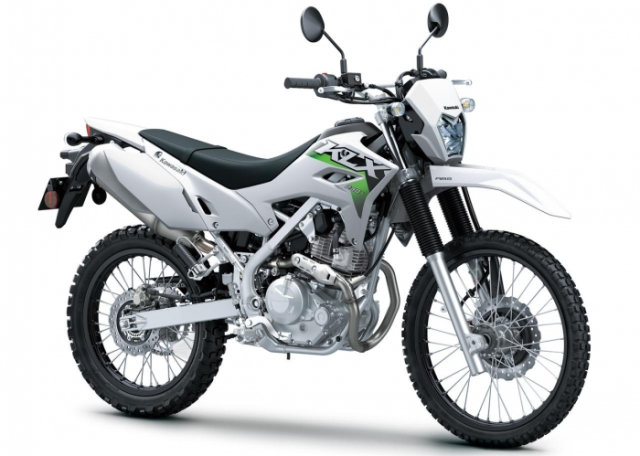Kawasaki KLX230 S 2026 trinh lang voi gia ban chi 95 trieu Dong duoc ha thap yen xe va trong luong - 3