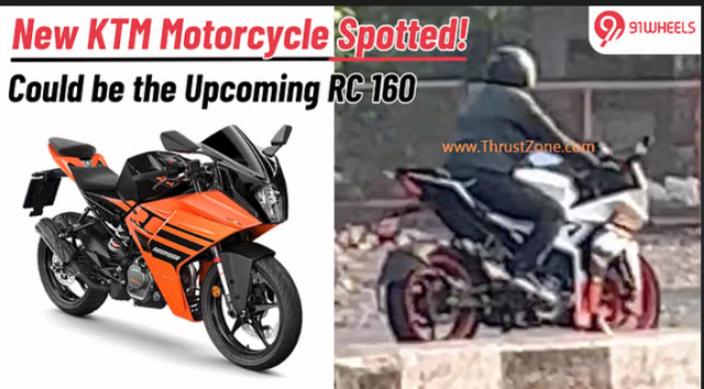KTM RC 160 sap ra mat Tieu Sport moi thay the RC 125 doi dau truc dien Yamaha R15 V4 - 3