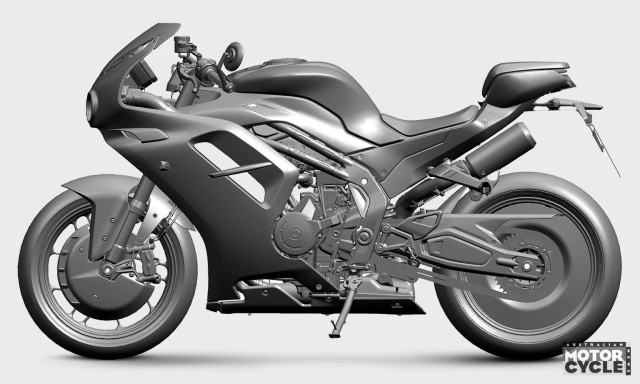 Lo dien phac thao CFMOTO 500SR Voom moi ban do khi dong hoc ngau hon phong cach duong dua hon - 3