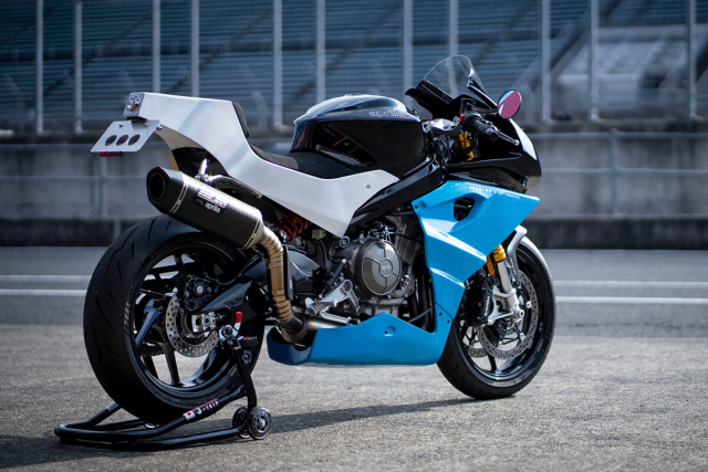 Shiro Nakajima va ban do Aprilia RS 660 khi sportbike cung co the uong ca phe - 11