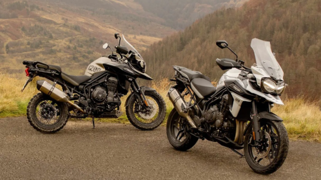 Triumph Tiger 900 Alpine Desert 2026 Hai chien binh dac biet sap xuat hien - 3